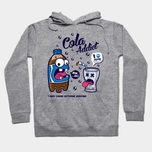 Blue Cola Addict Hoodie